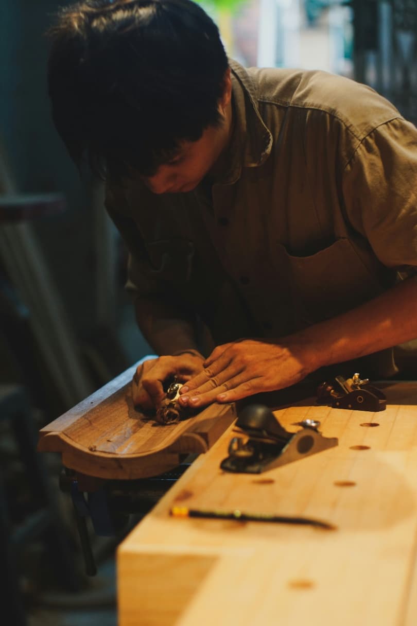 CH Furniture House workshop craftsmen